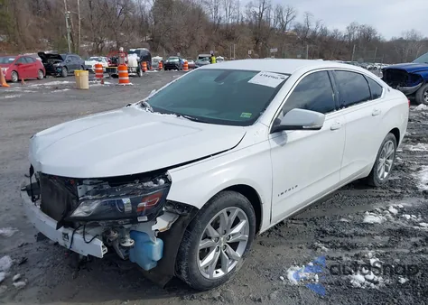 2018 Chevrolet Impala 1Lt из США, поврежденный, VIN 2G1105S33J9101400